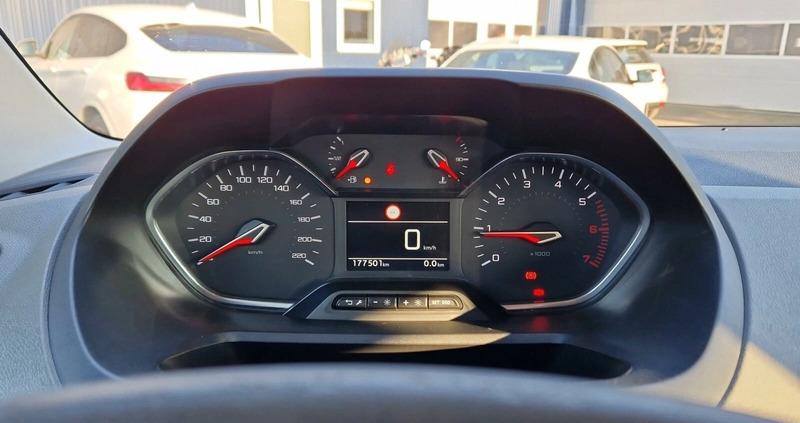 Peugeot Rifter cena 54900 przebieg: 177501, rok produkcji 2019 z Nowe małe 379